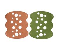 Occupiedpet Felt Cat Tunnel Tube, Detachable Round Cat Tunnel, 20.08in x 17.72in x 0.79in Hollow Felt with Holes for Multi Play Styles