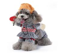Occupiedpet Pet Cosplay Outfit, Cute Cartoon Style Small Dog Costume, Soft Comfortable Upright Pet Cosplay Suit for Bichons Corgis Party Halloween Lady Use M (Lady M)