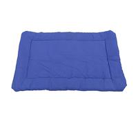 Occupiedpet Portable Dog Bed, Impermeable Foldable Travel Mat for Outdoor Camping and Car, Soft Handle All Season Pet Pad (Blue)