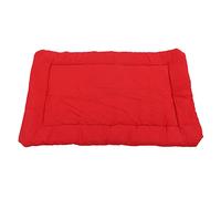 Occupiedpet Portable Dog Bed, Impermeable Foldable Travel Mat for Outdoor Camping and Car, Soft Handle All Season Pet Pad (Red)
