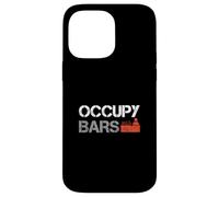 Occupy bares divertidos bebiendo y bebidas Carcasa para iPhone 14 Pro Max