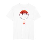 Occupy Mars: la próxima exploración Espacial fronteriza Camiseta, Hombre Tallas Grandes, Blanco, 2X Alto