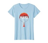 Occupy Mars: la próxima exploración Espacial fronteriza Camiseta, Mujer, Azul Bebé, L