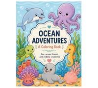 Ocean Adventures A Coloring Book