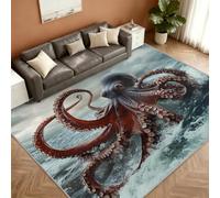 Ocean Alfombra 120x180cm, Octopus Alfombras for Living Room