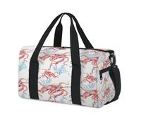 Ocean Anchor - Bolsa deportiva de lona para fin de semana, bolsa de viaje informal, para viajes, gimnasio, para niños, niñas, niños, mujeres y hombres