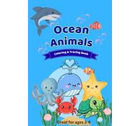 Ocean Animals Coloring and Tracing Book (Animal Friends Coloring Series)