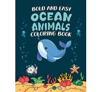 Ocean Animals Coloring book: 30 fun illustrations of Sea Creatures