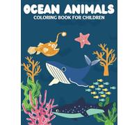 Ocean Animals Coloring Book For Children