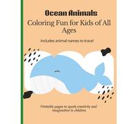 Ocean Animals Coloring Book for Kids