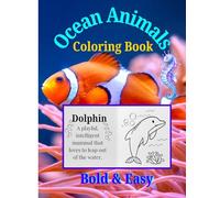 Ocean Animals Coloring Book for Kids 35 Unique Sea Creatures to Learn & Color Fun Educational Marine Life Activity Book by Jesintha Bhaskaran (8.5 x 11, 74 Pages)
