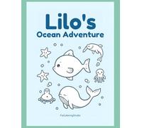 Ocean Animals Coloring Book for Kids: Fun and Easy Coloring Pages for Toddlers Ages 2-6