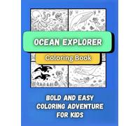 Ocean Animals Coloring Book: Underwater Coloring Adventure for Kids