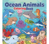Ocean Animals: Coloring Book (Vol. 1)