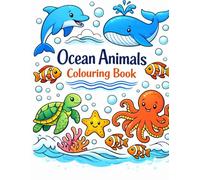 Ocean Animals Colouring Book