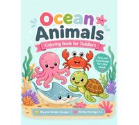 Ocean Animals: Colouring Book for Kids