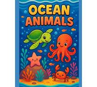 Ocean Animals: Kids Coloring Book