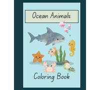 Ocean Animals: Kids Colouring Book