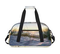 Ocean Beach Sunset - Bolsas de lona para niñas y niños, bolsa de viaje de fin de semana de 24 litros, bolsa de deporte para gimnasio, práctica, color, 24 L, Organizador de bolsas
