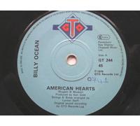 Ocean, Billy American Hearts 7" GTO GT244 EX 1979