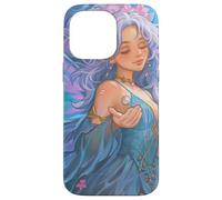 Ocean Bloom Fairy Serene Aguamarina Magia Submarina Carcasa para iPhone 14 Pro Max