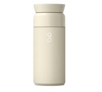 Ocean Bottle - Termo de acero inoxidable reciclado, botella ecológica y reutilizable, 350 ml (piedra de arena)