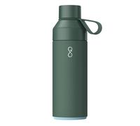 Ocean Bottle Thermos, Acero Inoxidable, Plástico Océano Reciclado, Pet Virgen, Silicona, Forest Green, 500 ml