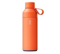 Ocean Bottle Thermos, Acero Inoxidable, Plástico Océano Reciclado, Pet Virgen, Silicona, Sun Orange, 500 ml