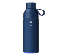 Ocean Bottle Thermos, Acero Inoxidable, Plástico Reciclado, Pet Virgen, Silicona, Ocean Blue, 500 ml