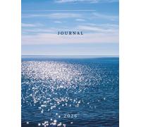 Ocean Breeze Journal: 8.5" x 11" Lined Minimalist Sailboat Notebook for Writing, Journaling, Travel Notes & Daily Reflections
