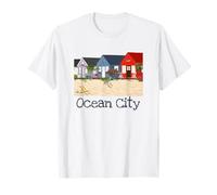 Ocean City Coastal Beach Condo House Cottages Alquiler de casas Camiseta