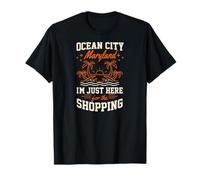 Ocean City Maryland Estoy Aquí para Las Chicas De Compras Camiseta