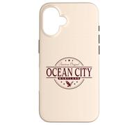 Ocean City Maryland - Etiqueta Ocean City MD Carcasa para iPhone 16
