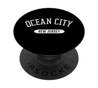 Ocean City NJ Classic Ocean City New Jersey PopSockets PopGrip Adhesivo