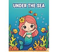 Ocean Coloring Book for Kids Ages 2-4: 40 Big and Easy Sea Animal Designs for Toddlers | Fun Under the Sea Coloring Pages with Whales, Turtles, and Fish
