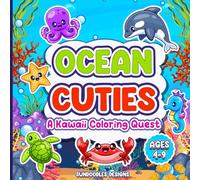 Ocean Cuties: A Kawaii Coloring Quest