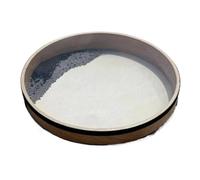 Ocean Drum Ocean Drum - Tambor profesional para yoga, meditación, ondas, sanación al aire libre, para relajación, simulando el mar (marrón, 22 pulgadas)