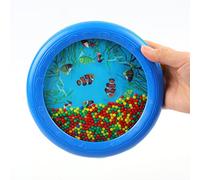 Ocean Drum Wave Pearl Tambor suave sonido marino regalo musical herramienta musical (azul)