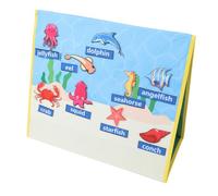 Ocean Felt Story Board Herramienta Educativa Interactiva para el Desarrollo y la Creatividad de los Niños Material de Poliéster