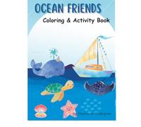 Ocean Friends Coloring and Activity Book