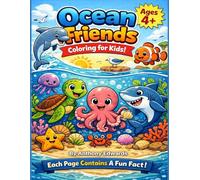 Ocean Friends Coloring for Kids!