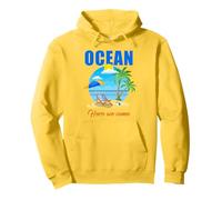 Ocean Here We Come - Family & Couples Summer Vacation Trip Sudadera con Capucha