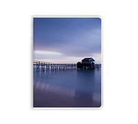 Ocean House - Cuaderno de tapa blanda con diseño de ciencia del agua y naturaleza