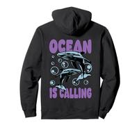 Ocean Is Calling Humpback Whale Life Sudadera con Capucha