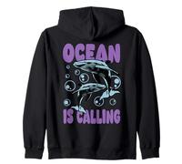 Ocean Is Calling Humpback Whale Life Sudadera con Capucha