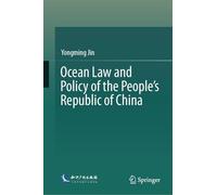 Ocean Law and Policy of the People's Republic of China