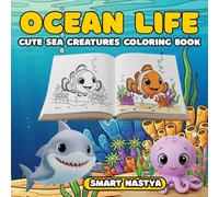 Ocean Life: cute sea creatures Coloring Book