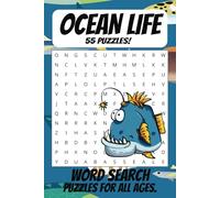 Ocean Life Word Search Puzzle Book: Word Searches with Easy to Read Print about Ocean Life, Ocean Creatures, Ocean Habitat and More | 6x9 inches, 110 ... Gift for Vacations, Holidays and Free Time.