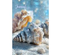 Ocean Light Journal:: A Calming Notebook Featuring Realistic Seashells in Sand Under Ocean Light with Silver Highlights, Glitter, and a Magical, ... Reflection, Writing, and Coastal Inspiration