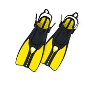 Ocean Reef Duo Ii Diving Fins Amarillo EU 43-48